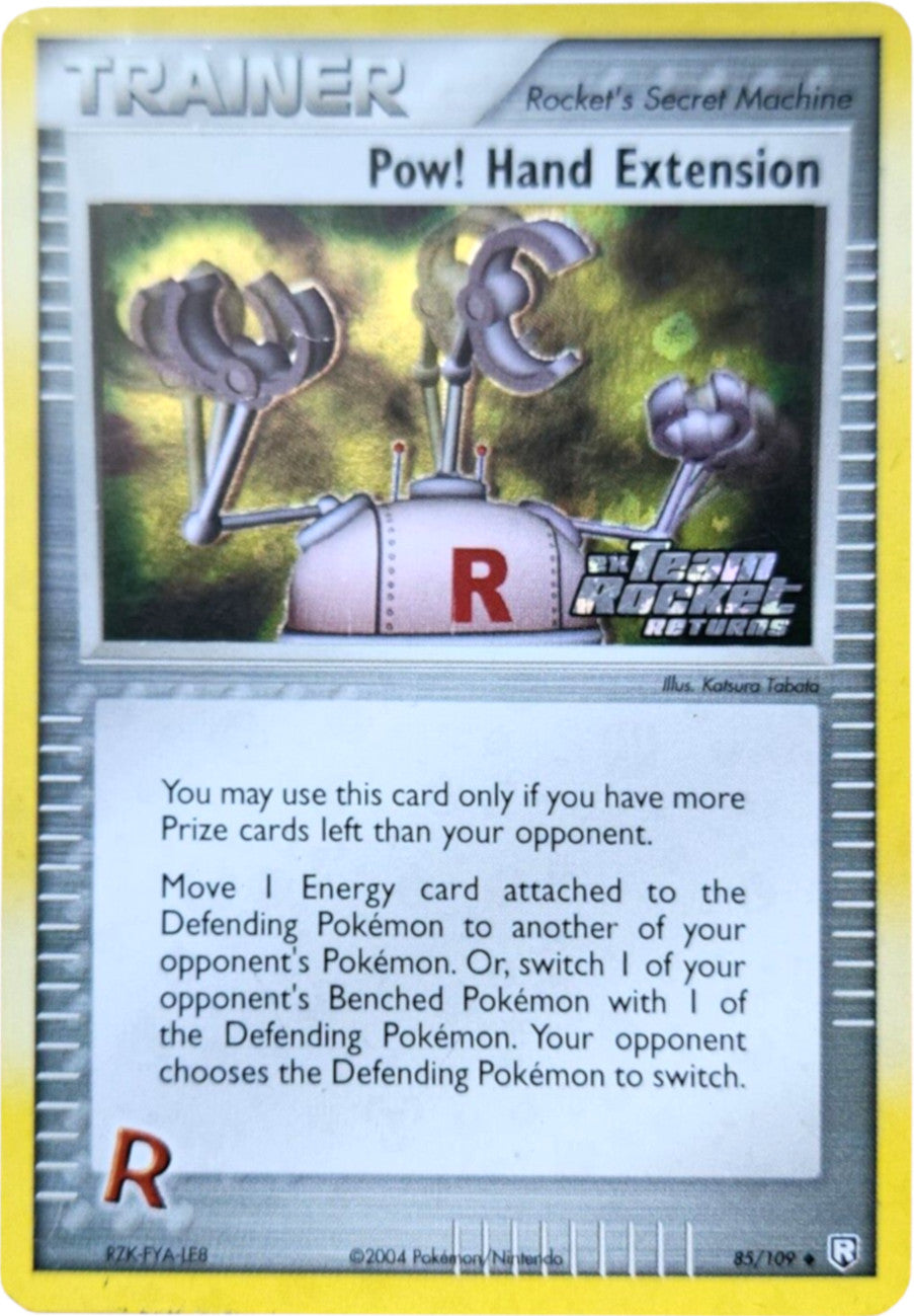 Pow! Hand Extension (85/109) (Stamped) [EX: Team Rocket Returns] | RetroPlay Games