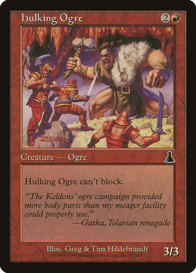Hulking Ogre [Urza's Destiny] | RetroPlay Games