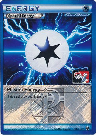 Plasma Energy (106/116) (Play Pokemon Promo) [Black & White: Plasma Freeze] | RetroPlay Games