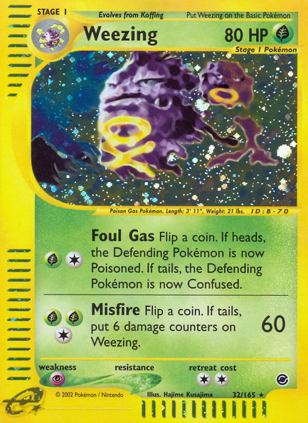 Weezing (32/165) [Expedition: Base Set] | RetroPlay Games
