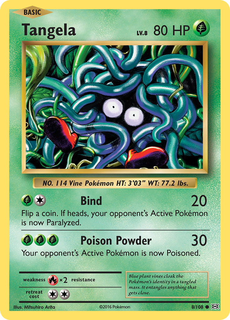 Tangela (8/108) [XY: Evolutions] | RetroPlay Games