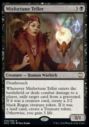 Misfortune Teller (Promo Pack) [Streets of New Capenna Commander Promos] | RetroPlay Games