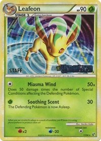 Leafeon (17/90) (Prerelease Promo) [Staff] [Nintendo: Black Star Promos] | RetroPlay Games