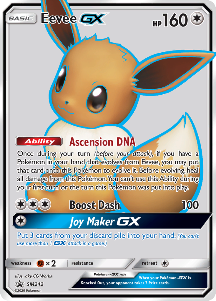 Eevee GX (SM242) [Sun & Moon: Black Star Promos] | RetroPlay Games