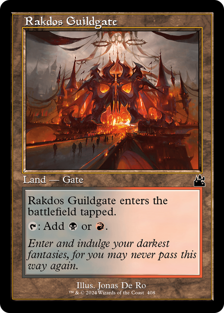 Rakdos Guildgate (Retro Frame) [Ravnica Remastered] | RetroPlay Games