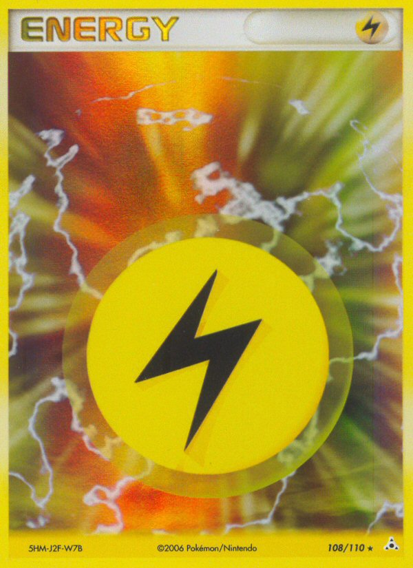 Lightning Energy (108/110) [EX: Holon Phantoms] | RetroPlay Games