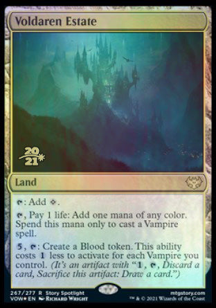 Voldaren Estate [Innistrad: Crimson Vow Prerelease Promos] | RetroPlay Games