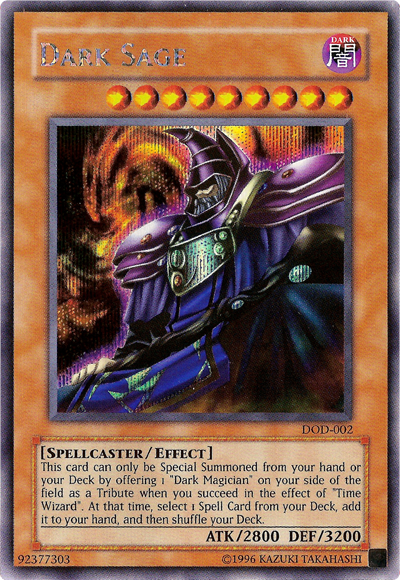 Dark Sage [DOD-002] Prismatic Secret Rare | RetroPlay Games