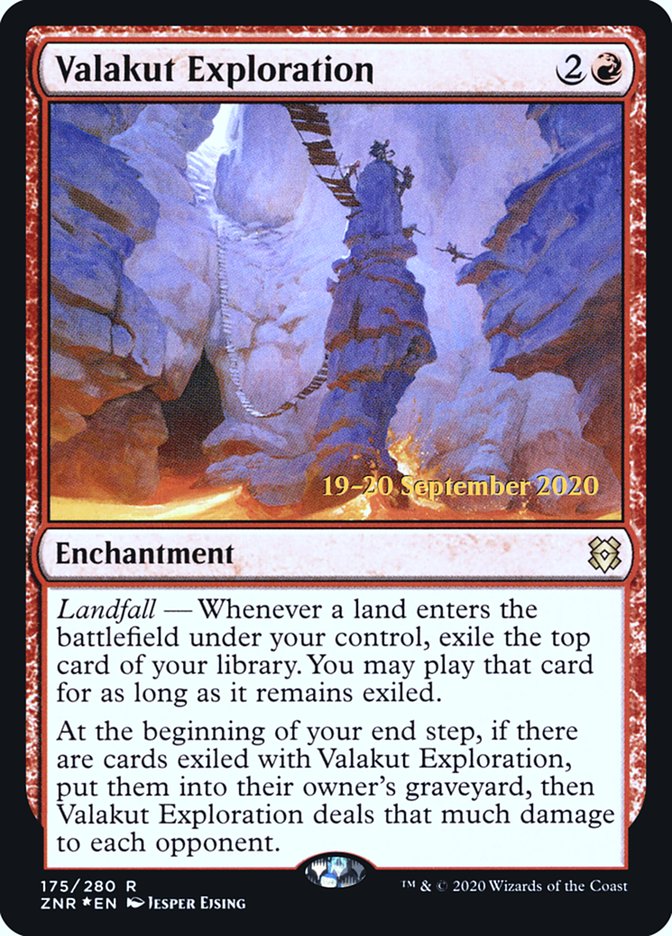 Valakut Exploration  [Zendikar Rising Prerelease Promos] | RetroPlay Games