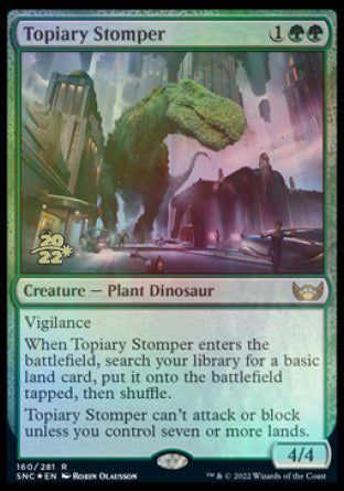 Topiary Stomper [Streets of New Capenna Prerelease Promos] | RetroPlay Games