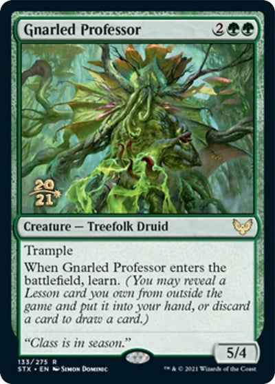 Gnarled Professor [Strixhaven: School of Mages Prerelease Promos] | RetroPlay Games