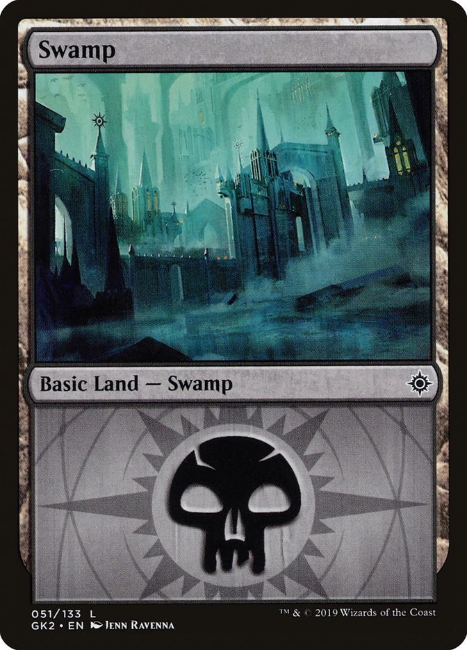 Swamp (51) [Ravnica Allegiance Guild Kit] | RetroPlay Games