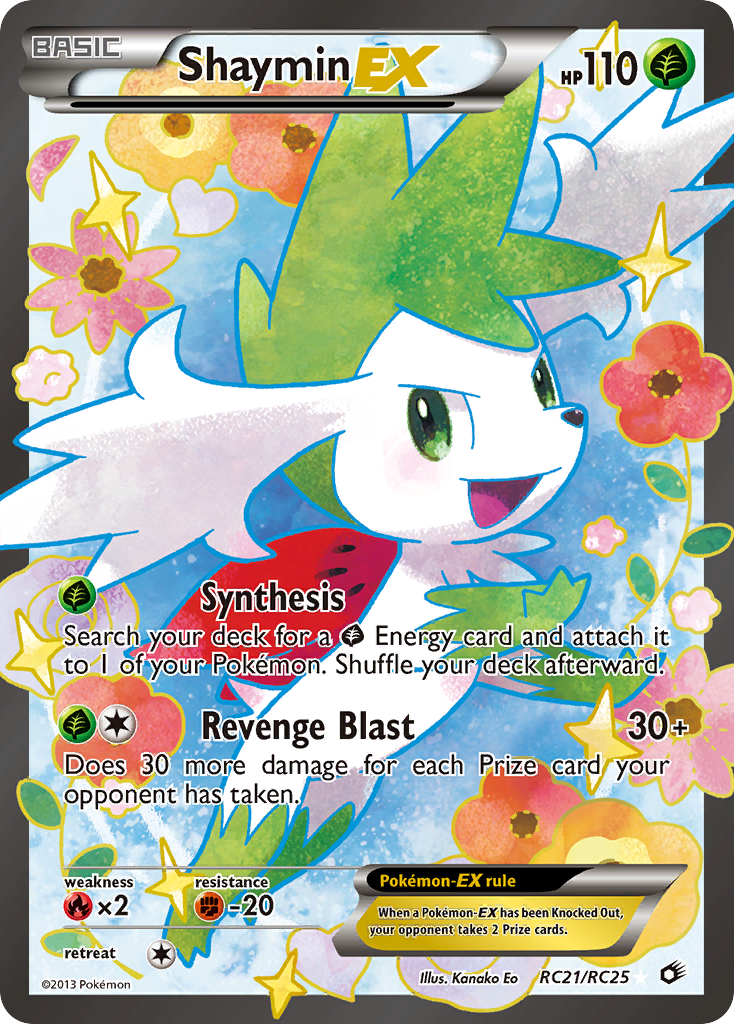 Shaymin EX (RC21/RC25) [Black & White: Legendary Treasures] | RetroPlay Games