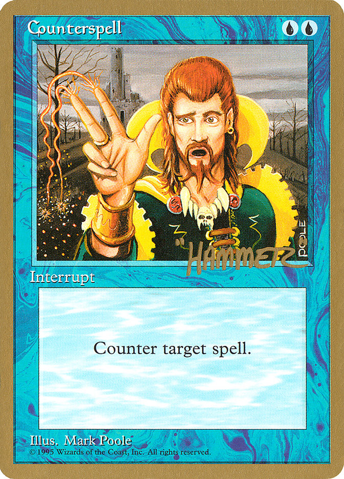 Counterspell (Shawn "Hammer" Regnier) [Pro Tour Collector Set] | RetroPlay Games