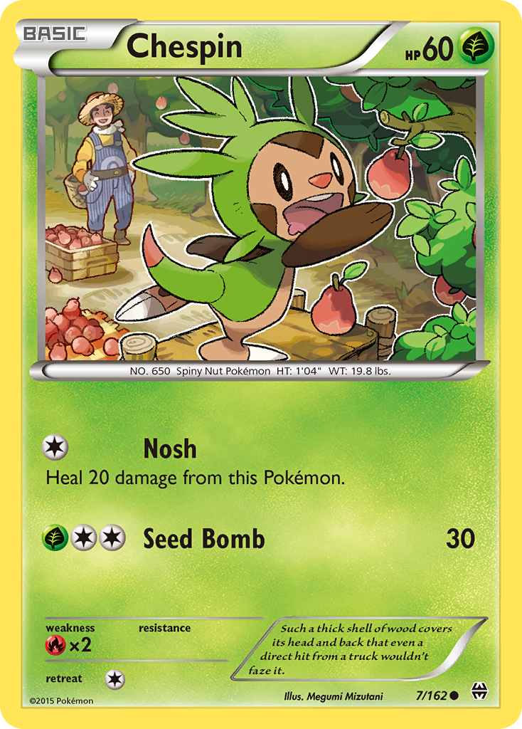 Chespin (7/162) [XY: BREAKthrough] | RetroPlay Games