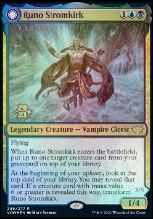 Runo Stromkirk // Krothuss, Lord of the Deep [Innistrad: Crimson Vow Prerelease Promos] | RetroPlay Games