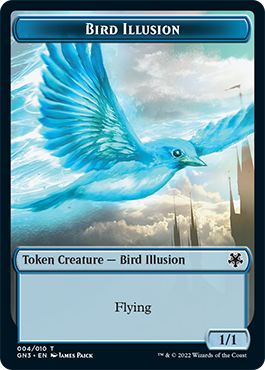 Bird Illusion // Demon Double-Sided Token [Game Night: Free-for-All Tokens] | RetroPlay Games