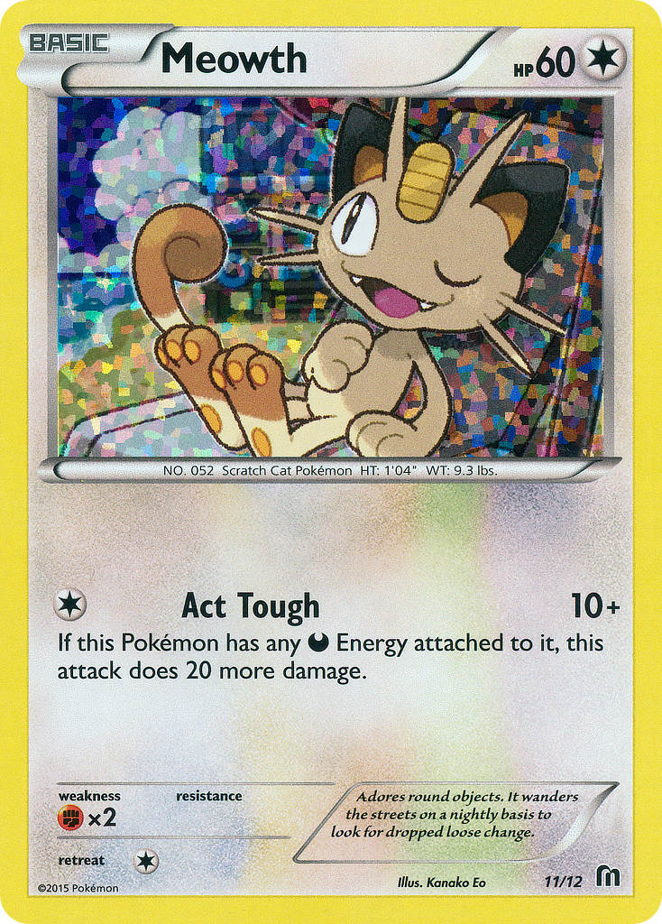 Meowth (11/12) [McDonald's Promos: 2016 Collection] | RetroPlay Games