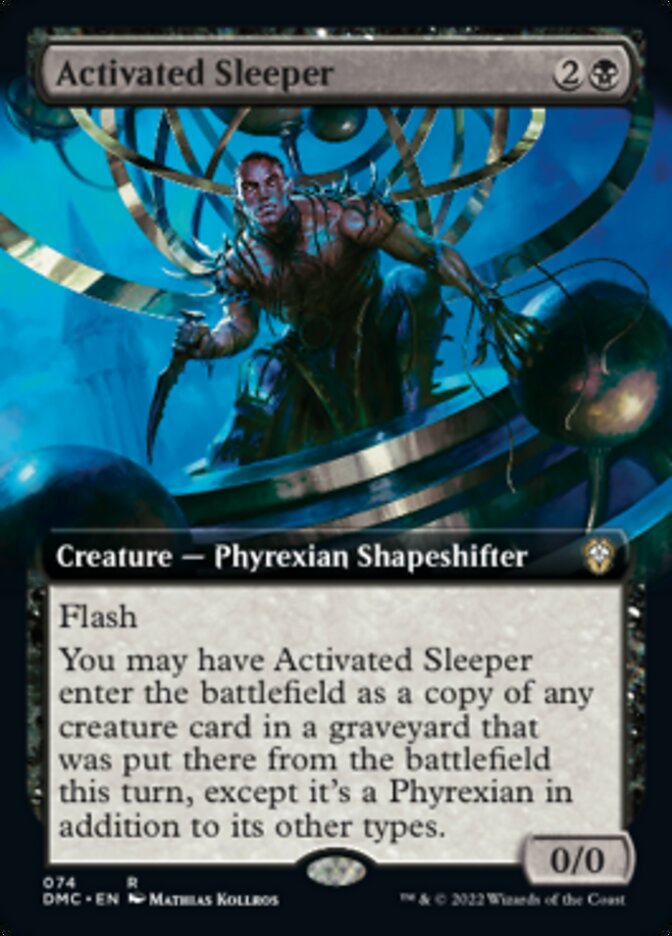 Activated Sleeper (Extended Art) [Dominaria United Commander] | RetroPlay Games