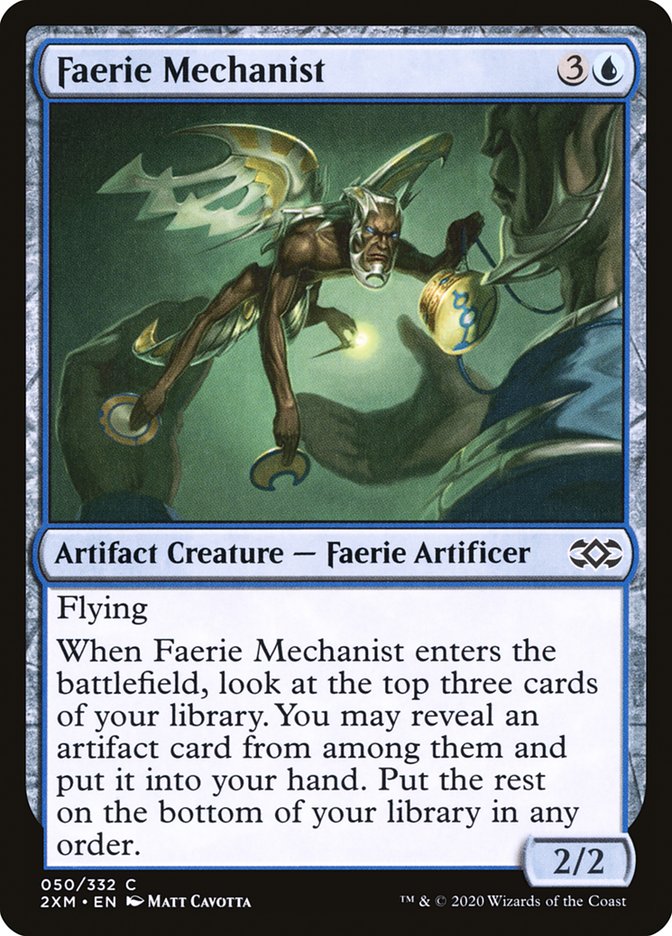 Faerie Mechanist [Double Masters] | RetroPlay Games