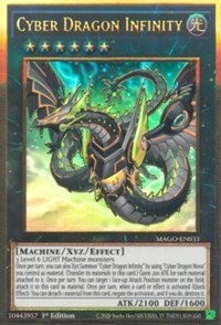 Cyber Dragon Infinity (Alternate Art) [MAGO-EN033] Gold Rare | RetroPlay Games