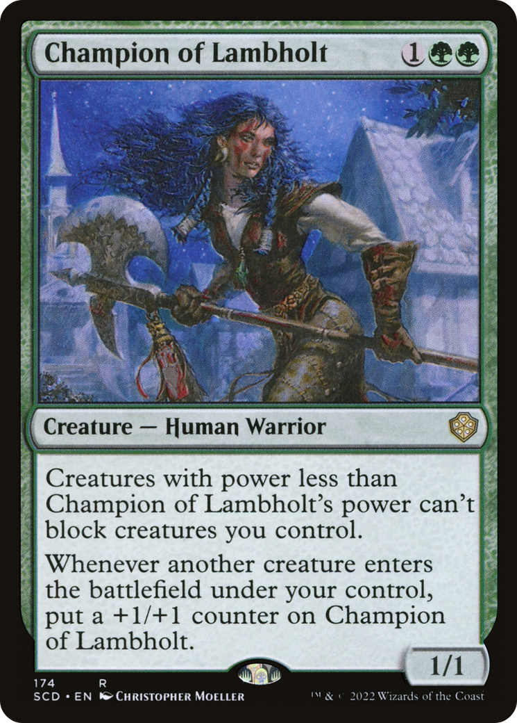 Champion of Lambholt [Starter Commander Decks] | RetroPlay Games