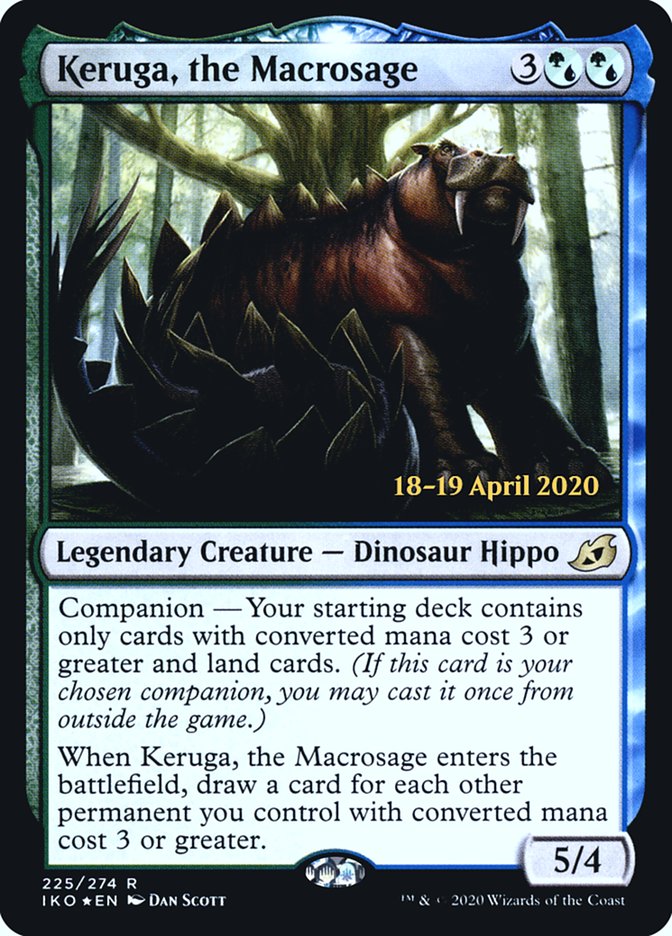 Keruga, the Macrosage  [Ikoria: Lair of Behemoths Prerelease Promos] | RetroPlay Games