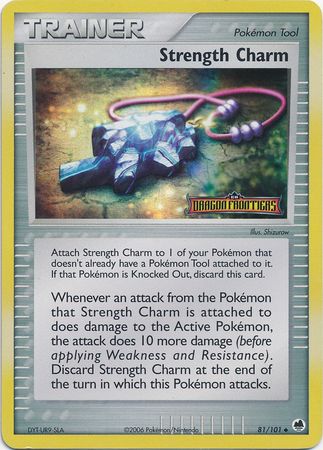 Strength Charm (81/101) (Stamped) [EX: Dragon Frontiers] | RetroPlay Games