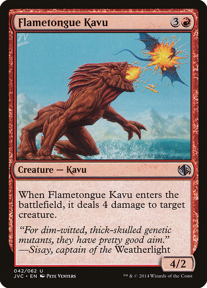 Flametongue Kavu [Duel Decks Anthology] | RetroPlay Games