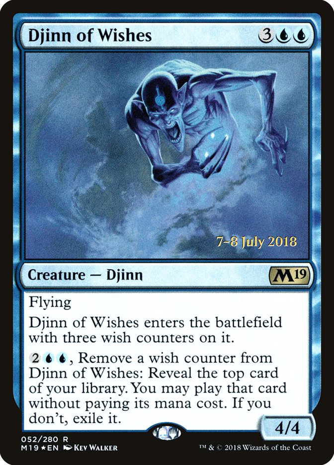 Djinn of Wishes  [Core Set 2019 Prerelease Promos] | RetroPlay Games