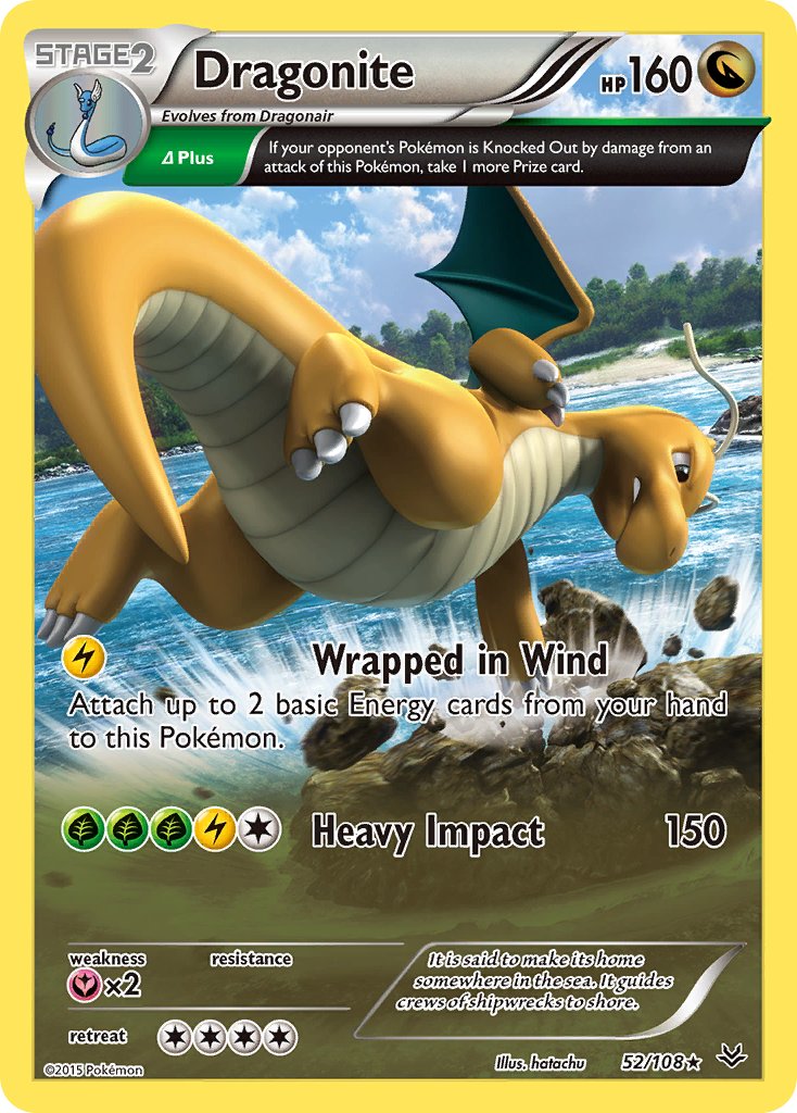 Dragonite (52/108) (Theme Deck Exclusive) [XY: Roaring Skies] | RetroPlay Games