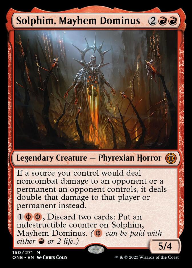 Solphim, Mayhem Dominus [Phyrexia: All Will Be One] | RetroPlay Games