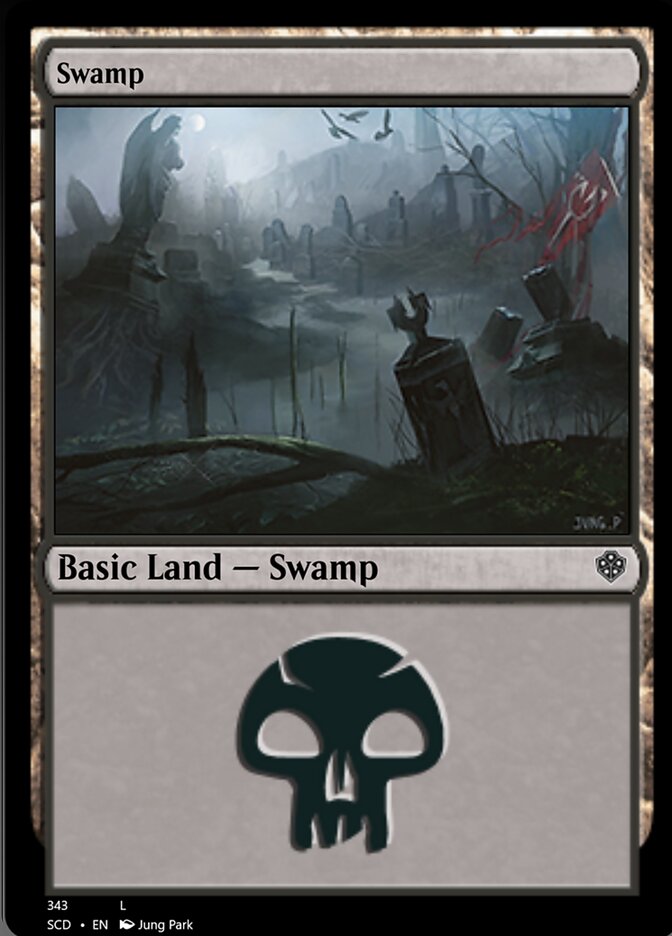 Swamp (343) [Starter Commander Decks] | RetroPlay Games