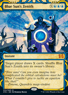 Blue Sun's Zenith (Etched Foil) [Strixhaven Mystical Archive] | RetroPlay Games