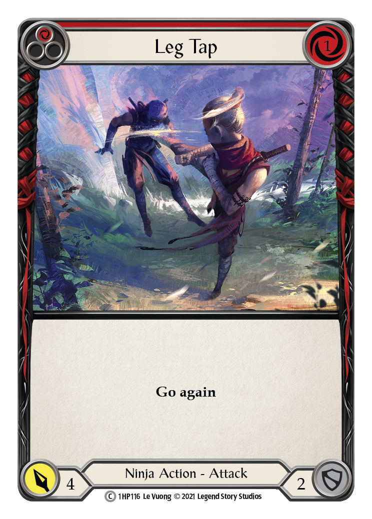Leg Tap (Red) [1HP116] (History Pack 1) | RetroPlay Games