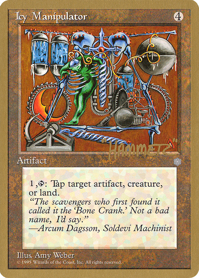 Icy Manipulator (Shawn "Hammer" Regnier) [Pro Tour Collector Set] | RetroPlay Games