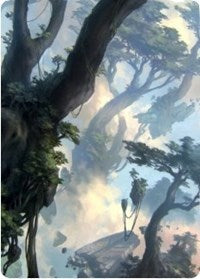 Forest 1 Art Card [Zendikar Rising Art Series] | RetroPlay Games