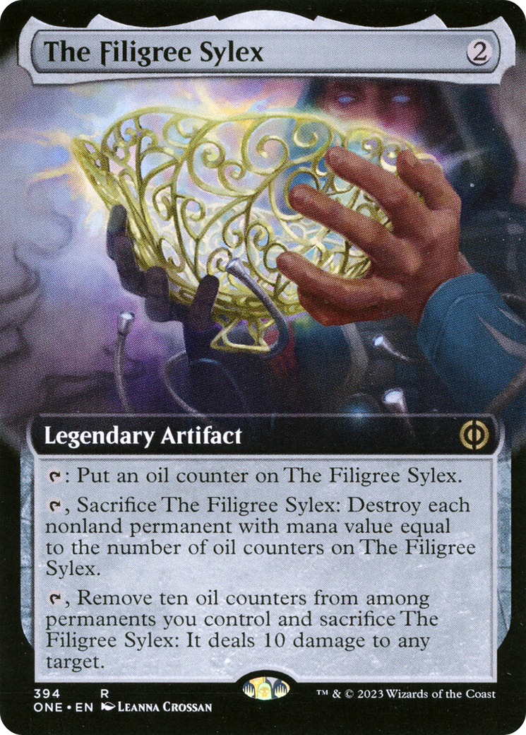 The Filigree Sylex (Extended Art) [Phyrexia: All Will Be One] | RetroPlay Games