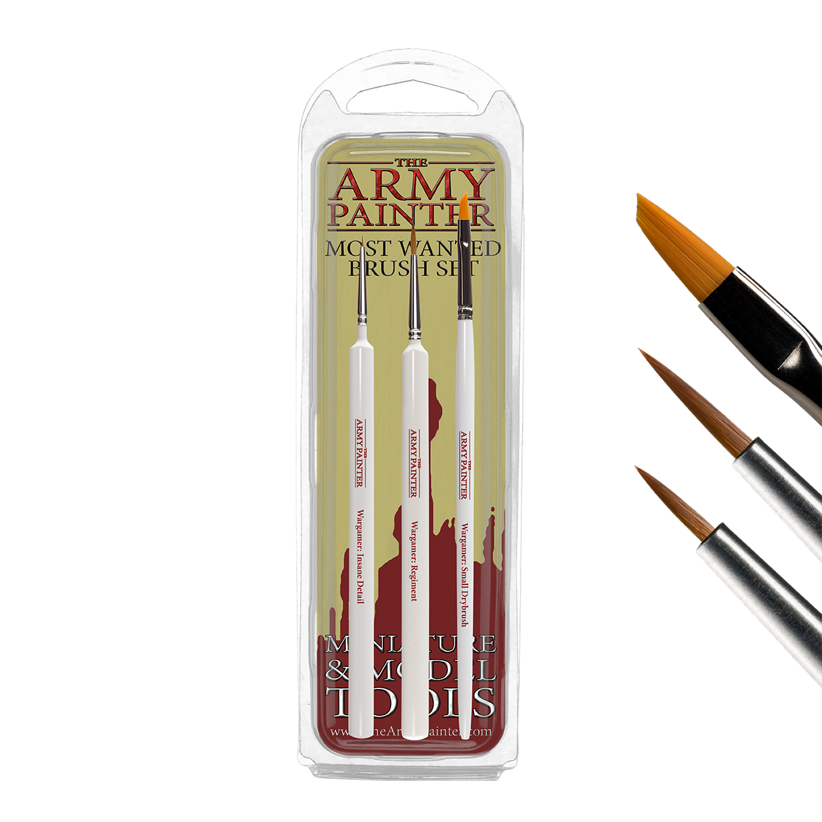 The Army Painter Most Wanted Brush Set | RetroPlay Games